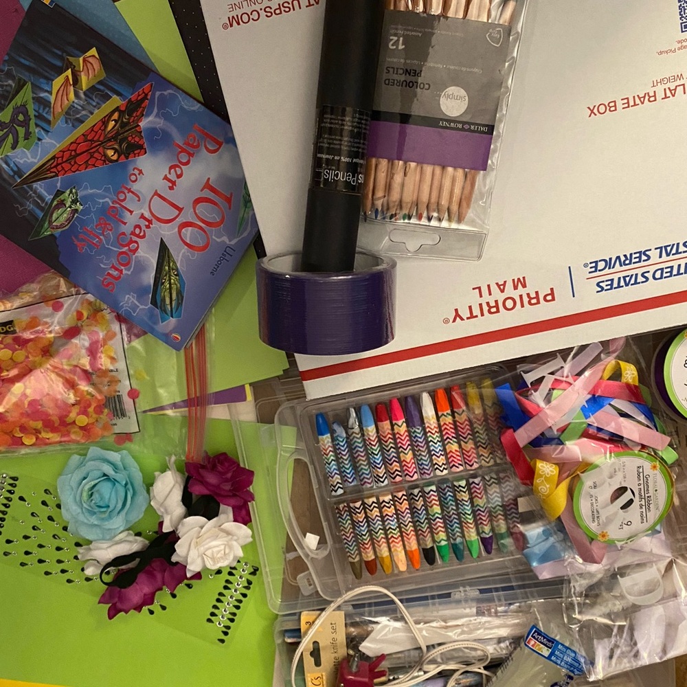 Mystery Arts and Craft Box!